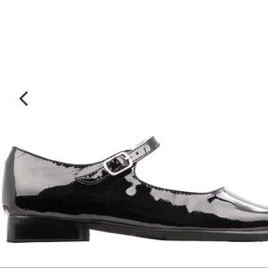 Nina Mary Jane Black Patent Leather